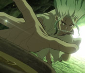 senku reaches the miracle cave